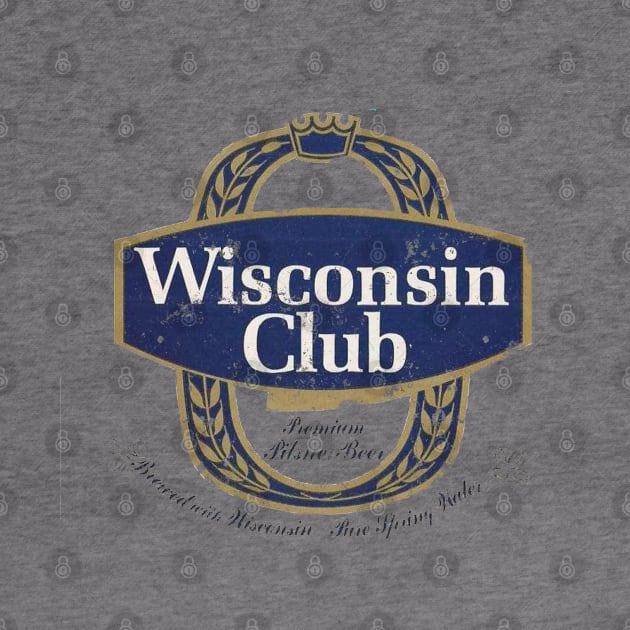 Wisconsin Club Beer by retrorockit